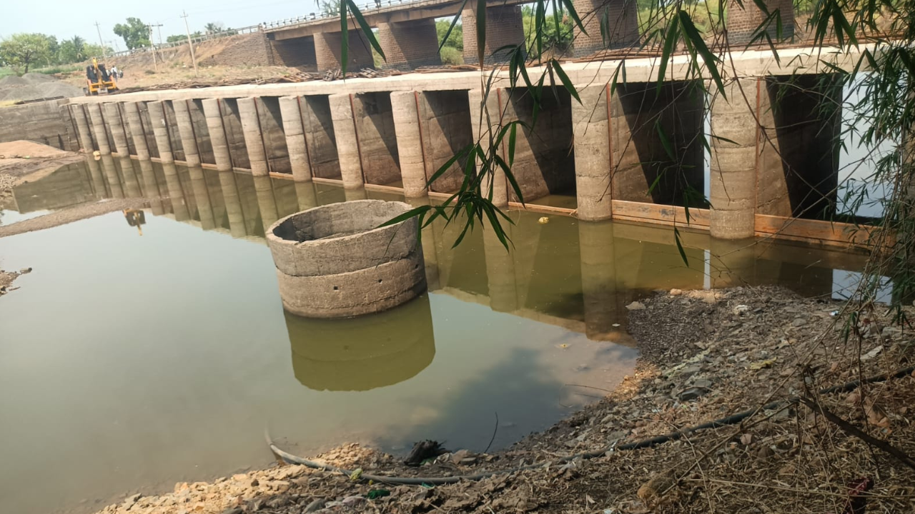 Bridge Cum Barrage Construction 7