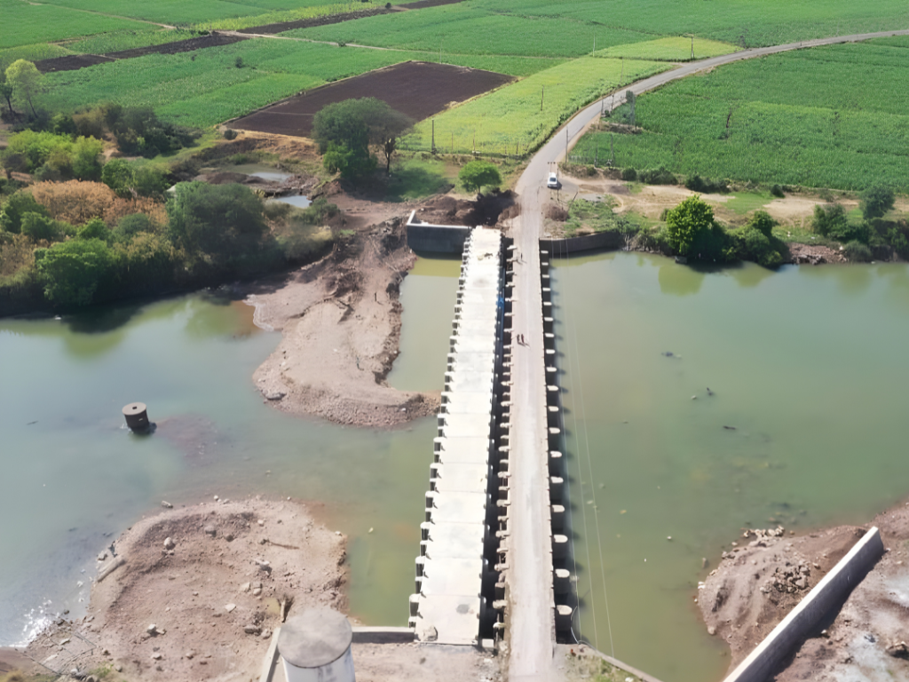 Bridge Cum Barrage Construction in Mirji Town GM Constructions 1